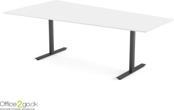 Inline Media Meeting Table - 6 people - 220 cm.