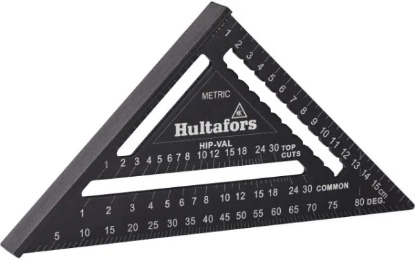 Angle Gauge Speed Square Hultafors