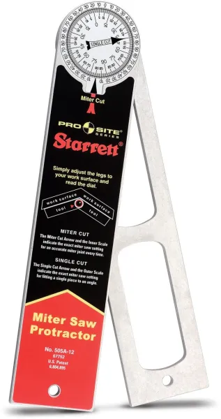 Starrett Angle Finder 505A-12 300mm - Aluminium