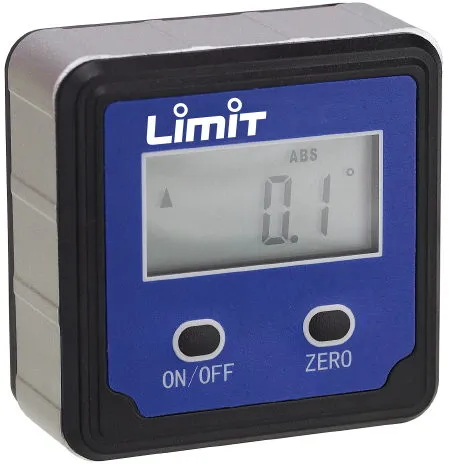 Limit digital angle and protractor