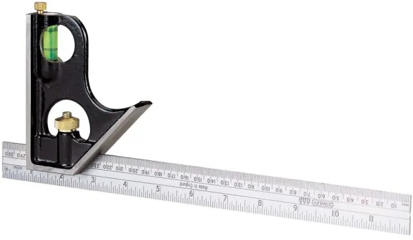 Stanley 1912 combination square 300mm